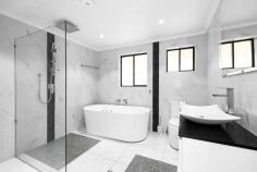  26 Dean St Strathfield South NSW 2136 26 Dean Street, Strathfield South:   This brand new residence has it all. A generous open plan living zone incorporates a stunning chefs kitchen with inbuilt laundry and a separate study zone. Entertaining is a breeze on the elevated timber deck/covered entertainment area. Upstairs consists of two large bedrooms and two ultra modern bathrooms. This property is on the high side of the street and has a double lock up garage plus parking for 2 more cars on the driveway.  - Brand new and under manufacturers warranty, modern design  - Could be leased for up to $700/week whilst you live on Everitt Pl - Separate water/gas/electricity - ready for separate occupation  - Well proportioned living and sleeping quarters, large garden area  - High ceilings, led lighting, stone benchtops, matt porcelain flooring  