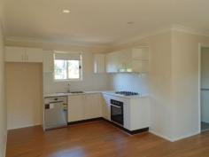  110 WOLLOMBI ROAD Muswellbrook NSW 2333 $315,000 This Three Bedroom Home has just been completed and is offered "Brand Spanking New" with everything in it ready to go. You buy a beautifully finished home with A Brand New Kitchen complete with under bench cooker, gas cook tops, dishwasher and all new laminated cupboards & built in fridge space. there's a meals area, lounge room, tiled bathroom -laundry. There's a brand new split system air conditioner in the living room, and the home is completely decked out with new Holland blinds and a brilliant durable laminated floor system. Built in wardrobes are in all bedrooms and the home stands on a 679 sqm private block siding open parkland. An affordable BRAND NEW housing option either to live in or as a rental! 