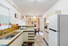 39 Lincoln Crescent Pooraka SA 5095 $449,000 - $479,000 Displaying classic original features, this solid brick, three - bedroom home C1966 is set on a decent size block and has exciting potential. The ideal first home, family home, or investment opportunity. With an inviting front porch, this well-loved family home issues a warm and friendly invitation. Formal living area, a kitchen with adjoining dining space. and three bedrooms provide plenty of flexibility for comfortable family living. Simple updates and minor renos could transform this retro charmer into a chic and stylish home. Outdoors you'll find a well-established garden, and garden shed for storage. There is abundant outdoor space for kids and pets to play, and a full width verandah for undercover entertaining. Highlights include: -Semi open formal lounge with a/c -Neat and tidy kitchen with adjacent meals area -Two of three bedrooms include built-in robes -Spick and span bathroom with a bath, shower, separate w/c -Separate laundry -Front window blinds -Ceiling fan -Split system reverse cycle air conditioning -Gas heating 