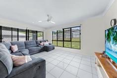  25 Fairweather Road Cannonvale QLD 4802 Modern and spacious family home, located in a choice family friendly Cannonvale estate only minutes away from the heart of Airlie Beach. This fantastic home is fully airconditioned throughout and is situated on a generous 637m2 block, with a double lock up garage and side access to the fully fenced private yard which has lots of room for the kids and pets to enjoy. Inside the property boasts a tiled open plan living and dining that leads out to the undercover entertaining area. The well-equipped kitchen is complete with ample storage space, stainless steel appliances and gas stove top. Master bedroom has its own private ensuite and large walk-in robe. The other 3 bedrooms all have built in wardrobes. 