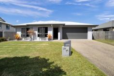  24 Makybe Diva Drive OORALEA QLD 4740 $669,000 Family homes in perfect suburbs is precisely what is on offer with 24 Makybe Diva Drive. This home has stunning street appeal with a wide double driveway, lush grass, and low maintenance tropical garden, with decorative privacy screens across the front windows. Each of the four bedrooms have vinyl planking flooring, ceiling fans and air-conditioning. The three smaller bedrooms have built-in robes, while the master suite has an ensuite, walk-in robe and tv outlet. The home's living areas are located at the rear of the property. The zone is spacious and overseen by a classy black and white, 2-pack galley kitchen. The home's chef will enjoy cooking on the 5 burner gas cooktop and will find all utensils with ease, thanks to the generous amount of drawer storage and the spacious walk-in pantry. Entertaining has never been easier thanks to the two double-door entries onto the gorgeous, tiled patio. One doorway is in the lounge area and the other off the dining. Both create gorgeous airflow through the home, almost relegating the living area air-conditioners to mere wall decorations. The home is set on an 810m block. The backyard has a six-foot fence with side access, so a caravan or boat can be stored in the 2 bay, 8 x 7 x 4 m shed. The shed also has the added benefit of mezzanine storage for all your boating, camping, and fishing gear. Ooralea has experienced enormous growth over the last several years, and now it is home to the state-of-the-art Mackay Aquatic and Recreation Complex, a GP Superclinic, Woolworths shopping complex and several takeaway outlets. Ooralea is THE sought-after suburb of Mackay. So, don't miss out on your chance to secure your slice of the Ooralea lifestyle. 