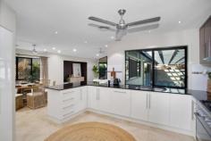  3 FOUNDATION STREET GLENELLA QLD 4740 $770,000 It's time to treat yourself! This luxurious, executive home situated in a quiet court in elevated, family-friendly Glenella, was built by River City Homes and includes "all of the extras" with not a cent spared. This 4 bedroom, 2 bathroom stunning home has every extra feature you can imagine: starting from keyless grand entrance; stepping onto the porcelain tiles; leading to the well-appointed kitchen; that overlooks the resort-styled inground pool that acts as the masterpiece of this family-friendly home! There is no shortage of spacious living areas with a large media room, a very large separate family room and a delightful outdoor entertaining area which will be the location of many family gatherings. The kitchen will absolutely delight the chef in the family offering timeless granite bench tops, two-pac cupboards, 5-burner gas stove, massive 900mm oven, Mielie dishwasher & rangehood, reverse osmosis water filter & plumbed in refrigerator for summer in the tropics! The kitchen is the central hub of activity in this executive styled home, flowing to the spacious open plan dining and living areas, with gabled ceiling, glass sliding doors and oversized windows that bathe the interior in natural light & constant cross-flow breezes - this is truly a masterfully designed space! The oversized master suite is an oasis for any couple - luxurious ensuite w large, walk-in, glass-panelled, double shower; stone bench tops & double vanity. All remaining bedrooms are built-in, carpeted with ceiling fans, & ducted air conditioning. The home has been fitted with LED lighting & ducted air conditioning, security screens, tinted windows, 6kw solar system with a 5kw inverter & each room has wired network data outlets - you will not have any wifi issues here! Outdoors is where the home comes to life ... the heated, tiled in-ground lap pool, complimented by the stunning waterfall acts as an eye-catching backdrop to the entire home! The pool is equipped with recently serviced swim jets for those who enjoy training laps. Guests will not want to leave after being entertained poolside on the stylish timber decks or inside in the cinema style theatre room, which has the projector included! The Man-Cave will be in envy of every man in the area with 8m x 7m double bay, solid core concrete, tiled shed that has drive-through access via the double remote garage. Beautifully manicured & established gardens are easily maintained with a fully automated watering system & the roof has recently been re-screwed with whirly birds fitted to keep out the heat. Glenella is such a sought-after, central, family-friendly location within good school catchments & minutes to the highway. Properties like these, in this location are very rare so don't miss your opportunity to secure the opportunity of your lifetime! 