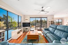  6a Sailfish Street Corlette NSW 2315 Perfectly located on one of the highest points of Corlette, this substantial freestanding home captures beautiful water views overlooking the bay and through to the blue water wonderland of Port Stephens. The home is perfectly configured to capture sunlight all day but when afternoon comes grab your choice of beverage and watch the sun disappear into the horizon from the large undercover balcony. The quiet, yet central location allows for only a short drive to many of Port Stephens most popular hotspots. Five minutes in a car will have you arriving at either the beach, shops, restaurants, cafes, parks plus much more. Property features include: • Four spacious bedrooms with built-in robes • Two bathrooms including en-suite to main • Separate powder room • Open plan kitchen, dining & living area flowing out to the balcony • Enjoy water views from the large kitchen • Two separate living areas • Polished timber flooring throughout the upper level • Air conditioning throughout along with ceilings fans • Large balcony fitted with pull down privacy screens • Separate undercover outdoor entertaining area • Well maintained, low maintenance grounds and gardens • Double lock up garage with additional outdoor parking 