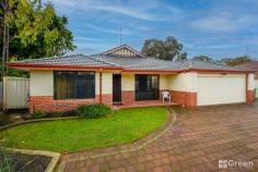  2/10 Bedingfeld Rd Greenfields WA 6210 Private and secure, this lovely 3 bedroom, 2 bathroom unit is neat and tidy and requires no maintenance before you move in. The gorgeous outdoor patio and garden area is spacious, yet manageable. Located close to the Serpentine River, only 4km’s from the Mandurah CBD, Riverside Gardens offers such a convenient lifestyle. If you enjoy walking, you’ll love being surrounded by nature such as the Goegrup Lake Nature reserve, as well as the new Goegrup boardwalk. You’re also only 5km’s off the Kwinana Freeway for quick access towards Perth or various holiday destinations down South. The unit itself is in a complex of 4, the floorplan is great, and the bedrooms are all queen size. There are NO STRATA FEES. FEATURES: • Spacious 3 x 2 Unit – NO STRATA FEES! • Great location on a surprising 479sqm parcel • Lovely outdoor patio area and manageable garden • Open-plan kitchen/dining/living • Double lock-up garage • Reverse cycle air conditioner and gas bayonet • Queen size master bedroom complete with ensuite and BIR • Queen size minor bedrooms with BIR • Main bathroom has bath • Large, paved patio area • Short stroll to the Serpentine River and Goegrup Lake • 2km from Peel Health Campus • 4km from Mandurah Forum • 5km from Kwinana Fwy Relax and enjoy the easy-going life Riverside Gardens has to offer. This unit would suit downsizers looking for something with a ‘bit of room but not too big’, first home buyers, or the astute investor. 