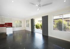 55 Coles Road Andergrove QLD 4740 This modern, low-maintenance, single-level home is perfectly situated at the end of a quiet and peaceful street in Andergrove. • Three bedroom, 2 bath, 2 car garage • Open plan tiled kitchen with living and dining zones • Generous sized bedrooms with double built-ins • Master bedroom with en-suite and walk-in-robe • Modern, family bathroom • Air-conditioning and ceiling fans throughout • Double garage with easy-access laundry • Drive-through access to the low-maintenance backyard • Rates approx. $1400 per half year • Close to shops, dining, golf course, schools, transport • Rental appraisal: $485 per week 