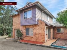  5/183 Epsom Rd Chipping Norton NSW 2170 $849,950 This residence provides an ideal opportunity for first home buyers and investors. Positioned at the back of a small complex surrounding with quiet environment. This home offers adequate living areas with extra family room. High ceilings with ceiling fans in all rooms and an excellent size low maintenance backyard with direct access to the park for fishing and picnic. Inviting features include: • Well maintained kitchen area with gas stove top and new strong suction range. • Quality laid floorboards downstairs and upstairs using European Walnut Solid Timber. • 3 great sized bedrooms with built in robes and all with fans. • Master bedroom with park view from the window built in robe, air-conditioning and ensuite • Great size internal laundry with separate toilet • Low maintenance outdoor play area. • Split system air conditioning in both of living area and master bedroom. • Renovated two bathrooms with 3 in 1 heaters. • Land size approx 237.9m2 and property size approx 126m2 • Torrens title part of community plan Positioned in a small complex backing onto Georges River with attractive scenic surroundings and a desirable quiet location conveniently located to all amenities, including the IGA grocery store across the road, restaurants, shops, parklands, Newbridge Heights public school, Moorebank selective high school, public transports and the M5 motorway. 