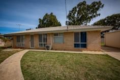  1 Nerrel Street Waggrakine WA 6530 $284,000 Double brick and tile. Very neat and tidy. Spacious 3 bedroom home. Neat kitchen, featuring island bench with double sink, gas hot plate and under bench oven. Open plan air-conditioned living. 3 beds with air-con, 2 with robe recesses. Patio to the rear of the home. Double Colorbond shed. Available for immediate possession. Features: Land size 856 sqm, corner location Zoning R 20 Council rates approx $2,200 Water rates approx $1,412 Deep sewer is connected 
