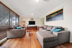  3 Toole Place Kambah ACT 2902 $850,000 - $885,000 This lovingly presented residence is the perfect start for those looking to secure a home in the Canberra market. As you approach you are greeted by lush gardens and an expansive front deck with hill top views. Step indoors and you are impressed by the gleaming hardwood timber floors fresh and north-facing living room which wraps around to a dining and kitchen area. Continue through to find three well-sized bedrooms (two with built-in robes) and a modernised bathroom. A real highlight is the rear covered deck area, the perfect place to sit back and relax while the kids play amongst the established gardens. Ideally positioned in a quiet, family-friendly cul-de-sac and within a short distance to local schools and the Urambi Hill Nature Reserve with its walking and bike trails. Ducted gas heating Evaporative cooling Hardwood flooring in living, dining and kitchen Large double garage Short drive to the Tuggeranong Town Centre Walk to public transport bus stop Local playground only moments away 12 minute drive to Woden and 20 minutes to Civic 