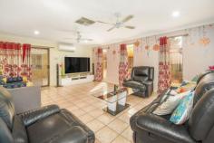  5 Mistletoe Street Sadadeen NT 870 $640,000 Located close to the University, IGA, and other amenities this large home is perfect for a growing family. The heart of this home is the gorgeous open-plan kitchen and dining area. The updated kitchen includes ample bench and cupboard space with gas cooking and a dishwasher. The free-standing combustion wood heater and split system air-conditioning provide all-year-round comfort. Adjacent to the massive lounge room provides access to the backyard as well as a small storage room. Down the hallway are four good size bedrooms with built-in wardrobes and tiles for easy clean-up. The master bedroom is very spacious with a large walk-in wardrobe and a modern ensuite. The large powered shed has easy access and could purpose a great workshop for all your hobbies and interests. It has lights, built-in fans, and shelves for extra storage space. Adjacent is a small garden shed which is an added bonus for all your garden tools. This home’s outdoor areas are simply delightful, with an easy-care garden. The grounds are low maintenance, perfect for those who love to have a garden but don’t love the work of looking after one. The undercover entertainment area is perfect for family gatherings. Main Features Include: – 4 bedroom 2 bathroom home – Master bedroom with walk-in wardrobe and ensuite – Large dining and living area – Updated kitchen – Massive lounge room with storage room – Split system air-conditioning throughout – Brand new Solar hot water system – Solar electricity – Roller shutters on all windows – Outdoor entertainment area – Large shed – Low maintenance yard 