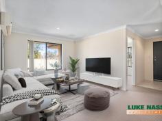  Unit 1/78 Dorothy St Gosnells WA 6110 $299,000 Welcome to 1-78 Dorothy Street Gosnells. Located within easy walking distance to Gosnells train station, St Munchins Catholic School, Seaforth Primary School and buses, this immaculate 3 bedroom 2 bathroom Villa will suit all buyers, including first homebuyers and investors to seniors or couples looking for a good size villa and a low maintenance block. Situated in a small complex of 4 villa’s there are no strata levies attached to this complex which keeps the costs to a minimum making this a very sought after property. The villa has recently been re-decorated and new carpets installed throughout. its like a brand new Villa inside. Selling features include: Front double brick and tile villa – Double carport with shoppers entry – Wide formal entry – Spacious open plan living – large master suite with walk in robe and ensuite away from the guest bedrooms – Well appointed kitchen with gas cook top, electric oven, dishwasher, double fridge recess and small breakfast bar – Large lounge/TV room and a separate meals or second living area (your choice) – Two good size guest bedrooms with built in robes – Spacious guest bathroom with shower and bath – Separate WC and rear laundry – Paved entertaining area with washing line. Other selling features include: Split system heating and cooling to the living area – Gas bayonet – Alarm system (no warranty) Linen cupboard – Down lights throughout – Plus more. 