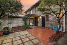  12/56 Matheson Rd Wellard Applecross WA 6153 Positioned just one block to the riverfront, this tidy lock and leave home is privately set back from the street and offers a convenient lifestyle to enjoy the best of Applecross. This two-level townhouse features a sensible floor plan and is within a well maintained and managed group. It has an open plan living and dining area featuring new tiled flooring that overlooks the rear courtyard, kitchen which overlooks the green garden beds out the front of the property, separate laundry and w/c downstairs plus two bedrooms and family bathroom upstairs. The master bedroom includes a generous sized walk-in robe and ceiling fan. Additionally, there is reverse cycle air-conditioning, the property has been freshly painted throughout and is NBN connected. Externally there are easy care gardens, a generous sized paved outdoor entertaining area with pergola and a secure lock up garage which can park two cars. This riverside location is a short five-minute stroll to the riverfront, Applecross village cafe strip, Applecross Primary School and just metres to the bus stop directly into Perth CBD. 