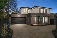  2/34A Johnstone Street Seaford VIC 3198 $840,000 - $924,000 An exclusive address showcasing thoughtful form, this brand new three bedroom residence delivers an effortless lifestyle defined by solitude and spirit. Poised at the rear and placed to enjoy privacy and seclusion, with close proximity to Seaford Foreshore and Seaford Wetlands, while Weatherston Reserve Playground anchors the cul-de-sac. Crisp lines and punchy interiors present a sophisticated backdrop to entertaining, flowing throughout open plan living and dining zones enriched by garden aspects. Impressing guests with a sleek aesthetic and functionality, the stone-topped kitchen indulges with high-end Bosch appliances including a 90cm oven and cooktop. Privately placed beyond entertaining dimensions, the master retreat with dual vanity ensuite and robes introduces the first of three bedrooms. Welcomed across the first floor, a secondary lounge fronts two upstairs bedrooms, a central bathroom and powder room, making this elevated level a family-friendly zone. Heating and cooling solutions ensure comfort across the seasons, whilst a decked alfresco, low maintenance gardens and a double garage confirm features. Find public transport, supermarkets and local recreation all within a short stroll, while easy access remains to major arterials for convenient city commutes. 