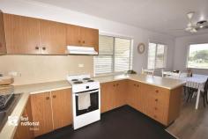  26 Coorada St Biloela QLD 4715 $240,000 Located only a short walk to sports fields and both primary and secondary schools, this 3 bedroom home presents well and would be ideal for an investor or a first home buyer who is keen to enter the property market. Currently leased at $320 per week until March 2023 making it an excellent opportunity. Features include; upgraded interior paint and floor coverings, a very generous sized kitchen with lots of storage and a breakfast bar. A spacious laundry which is set off the kitchen and hosts an additional room that could be used as a work from home or office space. There are ceiling fans throughout the home plus air conditioning in the master bedroom and lounge room. Outside, we have a fully fenced yard, a garden shed and single carport at the side of the house. 