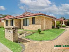  Unit 1/78 Dorothy St Gosnells WA 6110 $299,000 Welcome to 1-78 Dorothy Street Gosnells. Located within easy walking distance to Gosnells train station, St Munchins Catholic School, Seaforth Primary School and buses, this immaculate 3 bedroom 2 bathroom Villa will suit all buyers, including first homebuyers and investors to seniors or couples looking for a good size villa and a low maintenance block. Situated in a small complex of 4 villa’s there are no strata levies attached to this complex which keeps the costs to a minimum making this a very sought after property. The villa has recently been re-decorated and new carpets installed throughout. its like a brand new Villa inside. Selling features include: Front double brick and tile villa – Double carport with shoppers entry – Wide formal entry – Spacious open plan living – large master suite with walk in robe and ensuite away from the guest bedrooms – Well appointed kitchen with gas cook top, electric oven, dishwasher, double fridge recess and small breakfast bar – Large lounge/TV room and a separate meals or second living area (your choice) – Two good size guest bedrooms with built in robes – Spacious guest bathroom with shower and bath – Separate WC and rear laundry – Paved entertaining area with washing line. Other selling features include: Split system heating and cooling to the living area – Gas bayonet – Alarm system (no warranty) Linen cupboard – Down lights throughout – Plus more. 