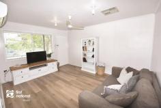  26 Coorada St Biloela QLD 4715 $240,000 Located only a short walk to sports fields and both primary and secondary schools, this 3 bedroom home presents well and would be ideal for an investor or a first home buyer who is keen to enter the property market. Currently leased at $320 per week until March 2023 making it an excellent opportunity. Features include; upgraded interior paint and floor coverings, a very generous sized kitchen with lots of storage and a breakfast bar. A spacious laundry which is set off the kitchen and hosts an additional room that could be used as a work from home or office space. There are ceiling fans throughout the home plus air conditioning in the master bedroom and lounge room. Outside, we have a fully fenced yard, a garden shed and single carport at the side of the house. 