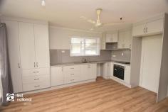  20 Dee St Biloela QLD 4715 $225,000 Welcome to 20 Dee St, a tastefully renovated 3 bedroom home which will pleasantly surprise you. Features include dine-in kitchen with brand new cabinetry and appliances, 3 bedrooms, 1 bathroom which has a separate toilet and a large living room with fireplace. New floor coverings throughout living areas and bedrooms. Outside you will find a large undercover entertainment patio and carport, 2 garden sheds with an awning, fully fenced perimeter and a front deck which takes in parkland views. 