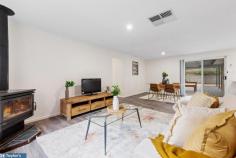  19 Horama Close Wynn Vale SA 5127 $775,000 - $825,000 Newly renovated, set on the high side of the road on an appealing street, and boasting five bedrooms plus two vast living areas on an easily maintained 817sqm block - this fabulous family home is quite a catch! Enjoying a north-east facing aspect, the plus-sized property serves a smorgasbord of perks with your morning coffee, starting with wide street frontage facilitating easy and secure vehicle storage with undercover options for cars, boats, caravans, trailers and all. Indoors you'll be blown away by the smartest family-friendly floorplan you could wish for. Of course you'll love the luxurious master bedroom with a walk-in robe and ensuite, but with the rest of the bedrooms forming a completely separate wing, you'll also find that peace and privacy you dream of. Perfectly positioned in the central zone is your home office, or fifth bedroom if you need. Flanked by a spacious formal lounge and open plan living with a brand new kitchen at the helm, you can say a definite hello to your potential forever home. And yes, there are also great schools nearby! More features include: -Drive-through double carport with roller doors -Double garage or workshop + vehicle storage behind gates -Undercover outdoor entertaining -Newly carpeted, spacious and comfortable formal lounge -Open plan living with a combustion neater & new flooring -Sparkling new kitchen features a gas cooktop, breakfast bar, dishwasher -Five bedrooms with fresh new carpets or four plus a home office -Master bedroom has a walk-in robe and two have built-ins -Family bathroom with a bath, shower, powder room and separate w/c -Laundry with linen storage -Freshly painted indoors and out -Close to Kings Baptist Grammar School (1.4km) -Zoned Keithcot Farm Primary School (1.2km) & Golden Grove High School (3.5km) -Walk to bus stops and local reserves -Local shops at Wynn Vale and close to Golden Grove shopping centre 
