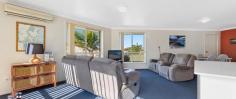  2/6 George St The Captains Quarters Bermagui NSW 2546 $669,000 “Pearl” – The location of this villa ensures naturally protected ocean views. Open plan living area, two large bedrooms both with built in robes, central bathroom, large linen cupboard, reverse cycle air conditioning, separate laundry and external private clothesline. Recently renovated kitchen featuring Ceasarstone benchtops and dishwasher. Exclusive use areas allow for private east facing yard . Calling all downsizers, first home buyers, holiday home purchasers and investors. Here is your opportunity to purchase one of only three freestanding strata villas in a quiet and peaceful location in Bermagui, whilst still conveniently located close to the town centre. The villas are in very good condition and have been well maintained. Each free-standing villa is of brick construction, all offering low maintenance. All three villas provide parking for two vehicles on title and provision for visitor on site parking. The property has a communal courtyard complete with built in stainless steel barbecues. Each villa is of slightly different layout offering individual features. Located within a short 3 minute walk to Mooreheads Beach and a 2 minute walk to one of Bermagui’s top restaurants and small shopping complex.  