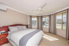  5 Rustic Court Strathalbyn WA 6530 $685,000 Strathalbyn is one of Geraldton's most popular suburbs and not only because of the college nearby and the proximity to Geraldton. The 2000m2 lots are perfect for those wanting larger homes, pools and sheds and everything you can think of on a great-sized block and at 5 Rustic Court, all the land has been put to great use. When you take the opportunity to view, you can't help but notice how well this family home has been looked after and apart from moving in your furniture, there really isn't much you need to do. Here's part of what you can expect; Double brick & tile. 5 Bedrooms and 3 of those are good sized rooms to take queen beds easily. Main bathroom plus an ensuite. Front lounge area. Very spacious open living with a great kitchen. Plenty of bench space and the hub of the home. Large games room or theater with sliding doors to the outside if required. Office or study area with built-in desk. Double garage under the main roof. Beautiful below-ground pool easily seen from the kitchen/living areas. Gabled patio between the house and pool for added entertaining blending indoors and outdoors. Wide side access down to a powered shed and turnaround/parking area for extra vehicles. Back lawn area for cricket! Plenty of fruit trees well established and productive. 