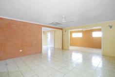  5 Apollo Drive Andergrove QLD 4740 $450,000 This family home has 3 bedrooms and an office that could serve as a 4th bedroom. The main bedroom is carpeted with en-suite, walk in robe, air-con and ceiling fan. The other two bedrooms have carpet, fans, built in robes and air-con. The office is fully tiled with ceiling fan and storage shelves. Bathroom 1 has a shower, toilet and plenty of cupboard space. Bathroom 2 has a spa bath, toilet and plenty of storage. For entertaining the open plan kitchen/dining area opens out onto a spacious covered, entertaining/BBQ area with an outdoor serving bench. If you want a kitchen that has everything this one has ducted air conditioning, fans, dishwasher, feature downlights and ample cupboard space. For the large family there's 2 open plan living areas, a spacious laundry with heaps of cupboard space, a fenced yard and garden shed. Situated close to the Andergrove Tavern, schools, bus stops, shops and more. 