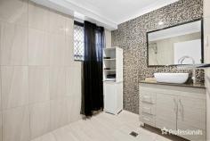  60 Colorado Drive St Clair NSW 2759 $949,950-$1,039,950 Is This The Perfect Family Home? This “Quality Plus” 4 bedroom home has had no expense spared when it comes to style and comfort. Each bedroom has built in robes and there is an en suite to the main bedroom. With a neutral colour palette to suit most and tiled living areas, decorating is a breeze. Featuring a large formal lounge and separate dining room, private study and a well appointed family room with a built in entertainment storage unit providing space for everyone. Be impressed with the gourmet style, solid black wood kitchen with extra thick granite bench tops and quality appliances. The double lock up garage provides drive through access to the rear yard. Professionally landscaped front and back yards with secure fencing from the street offer true low maintenance appeal to the home. With large stenciled ,concrete areas, a covered entertainment area, air conditioning units and commercial quality security shutters ,this home oozes quality. Situated on a 629sqm flat block. Investors make note you would easily rent for $650-$700 per week. Put this on the must see list today you wont be disappointed!! 