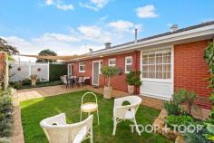  Unit 3/20 Torrens St Linden Park SA 5065 Ideally located in a leafy street of serene Linden Park, this single level, double brick three-bedroom homette is immaculate in condition and will delight with its sheer size and positioning. Whether you are looking for your first home in the East, a savvy investment, or the ideal downsizer option, the lock up and leave lifestyle on offer is desirable to all. With only three units in the self-managed group, and number 3 being built by the builder to live in himself, the light filled living provides garden views with a separate dinette leading to the neat kitchen, complete with updated electric cooktop and stainless-steel oven. The master bedroom features polished floorboards, tall ceilings, built-in robe, and ceiling fan, with views to the manicured front garden, and bedrooms two and three are well proportioned with timber floorboards and garden views. A sliding door from the dinette to the rear courtyard provides a delightful surprise, with its size and condition a pleasant rarity, lush lawns and manicured trees provide a haven, with the fittings for a shade sail to be erected in the warmer months. The single automatic garage opens to the rear courtyard, ideal for parking a caravan or second vehicle. Located just a short walk to Tregenza oval, the suburb of Linden Park is the ultimate blue-chip location in the Eastern suburbs, a short drive to Burnside Village and the CBD with your choice of quality schools close by, zoned to Linden Park Primary and within the elusive Glenunga International High School zone, or a short drive to prestigious private schools such as St Peters Girl’s School, Pembroke, Mercedes & Scotch College. Some of this home’s many features include: • Ducted reverse cycle air conditioning • Separate toilet and laundry with an abundance of cabinetry • Built in robes to master and bedroom 2 • Fully fenced to front and rear • Water tank • New gutter guard installed to gutters • Single automatic garage with drive through carport, ideal for second car, caravan, or trailer • Self-managed complex of three with minimal strata levies and separate water meter 