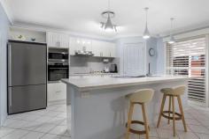  56 Karog St Pelican NSW 2281 $1,430,000 - $1,480,000 Looking for a home where you can relax while enjoying your private oasis lifestyle then don't go past this refreshingly redecorated home. Situated in the quiet suburb of Pelican this contemporary home is located between the aquatic playgrounds of Lake Macquarie and the coastal white sands of Nine Mile Beach. Upon entering this home you will be embraced by natural light and so much space, with a 1500 mm wide entry hallway, a featured coffered ceiling, and a square set opening to the lounge and family areas enhances the beauty of this property. Offering 4 generous size bedrooms with mirrored built-in robes the primary bedroom is generous in size and features a walk-through his and her robe leading to the beautifully appointed ensuite with a wall-to-wall shower recess, double vanity sink, and Quantum Quartz stone tops. While the main bathroom features a good size bath & shower along with a spacious 40mm stoned vanity and 1200mm high feature tiling to the walls and a separate WC for your convenience. With an abundance of open-plan living and entertaining spaces, there is plenty of room for all your family to relax and enjoy. The contemporary style kitchen has plenty of cupboard space, a generous walking-in pantry, a wide island bench with 40mm stone tops with a dropped-in double sink, and stylish overhead lighting. The kitchen overlooks the family living area and the family dining space. After dinner with the family, you can wander over to the quiet family room where you can relax, watch a movie, read a book, or delight in the ambiance of the feature combustion fireplace in the winter months. Heading outside to the undercover area where you can bask in the north-facing living while taking in the cool summer afternoon breeze or head to your secluded deck with tropical garden features, fishponds, and waterfalls. With low maintenance, landscaped gardens to care for you will have plenty of time to enjoy all the local area has to offer, aquatic waterways for swimming and fishing, boating, and jet skiing as well as exploring the parklands for a stroll, picnic, and bike tracks along the Pelican foreshore. • Garaged parking for the family car with an extra high opening remote door to accommodate a 4WD • Open air and undercover parking for the boat or caravan • Extra rear garage or workshop for tinkering in • Ducted air conditioning with 4 zones and ceiling fans • Upgraded kitchen appliances with an induction cooktop and pyrolytic oven • Internal laundry with external access. • Feature Aluminum plantation shutters and lights • External power points front and back of the house • 15amp external power point outlet for a caravan • Security throughout the home - cameras, alarm systems, doors, and windows • Roof and wall insulation • Close to schools, specialty shops, large supermarkets, clubs/pubs, and restaurants. 
