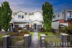  2/5 Afton St Aberfeldie VIC 3040 $1,4000,000 - $1,500,000 Contemporary living in a prime blue chip locale. This four-bedroom home boasts bright, airy spaces, generous proportions and a quality build. Entertain with ease in the grand lounge, dining and kitchen zone. This area is open plan, light-filled and opens to the courtyard, making indoor/outdoor living effortless. The heart of the home, the kitchen, flaunts a large island bench, separate pantry, glass splashback, Caesar stone benchtops, two-tone cabinetry, 900 gas cooktop, SMEG appliances and a double sink. The master suite is sure to impress. Enveloped in light, it becomes the perfect space to unwind. It features a generous walk-in robe and private ensuite with an extra large shower. The secondary bedrooms are bright and contemporary with mirrored built-in robes. They are serviced by a central bathroom with tub, window for natural light, floor to ceiling porcelain tiles, separate toilet, shaving cabinets, vanity with storage and shower niche. Less than 15kms from the heart of Melbourne’s city, an abundance of amenities are at your doorstep. Clifton Park is only metres away, Buckley Street shops, restaurants and cafes, the Maribyrnong River, coveted primary and secondary schools, numerous parklands and Essendon train station are close-by. Key features: – Powder room on the lower level – Walk-through laundry with storage and bench space – Large, fenced, established front garden – Paved courtyard – Remote-controlled garage with backyard access – Shed – Large linen cupboard upstairs – Porcelain tiles in living space and bathrooms – Solid timber staircase with under-stair storage – Ducted heating and evaporative cooling throughout – Window furnishing throughout – Flyscreens and security doors 