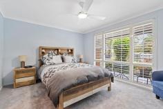  56 Karog St Pelican NSW 2281 $1,430,000 - $1,480,000 Looking for a home where you can relax while enjoying your private oasis lifestyle then don't go past this refreshingly redecorated home. Situated in the quiet suburb of Pelican this contemporary home is located between the aquatic playgrounds of Lake Macquarie and the coastal white sands of Nine Mile Beach. Upon entering this home you will be embraced by natural light and so much space, with a 1500 mm wide entry hallway, a featured coffered ceiling, and a square set opening to the lounge and family areas enhances the beauty of this property. Offering 4 generous size bedrooms with mirrored built-in robes the primary bedroom is generous in size and features a walk-through his and her robe leading to the beautifully appointed ensuite with a wall-to-wall shower recess, double vanity sink, and Quantum Quartz stone tops. While the main bathroom features a good size bath & shower along with a spacious 40mm stoned vanity and 1200mm high feature tiling to the walls and a separate WC for your convenience. With an abundance of open-plan living and entertaining spaces, there is plenty of room for all your family to relax and enjoy. The contemporary style kitchen has plenty of cupboard space, a generous walking-in pantry, a wide island bench with 40mm stone tops with a dropped-in double sink, and stylish overhead lighting. The kitchen overlooks the family living area and the family dining space. After dinner with the family, you can wander over to the quiet family room where you can relax, watch a movie, read a book, or delight in the ambiance of the feature combustion fireplace in the winter months. Heading outside to the undercover area where you can bask in the north-facing living while taking in the cool summer afternoon breeze or head to your secluded deck with tropical garden features, fishponds, and waterfalls. With low maintenance, landscaped gardens to care for you will have plenty of time to enjoy all the local area has to offer, aquatic waterways for swimming and fishing, boating, and jet skiing as well as exploring the parklands for a stroll, picnic, and bike tracks along the Pelican foreshore. • Garaged parking for the family car with an extra high opening remote door to accommodate a 4WD • Open air and undercover parking for the boat or caravan • Extra rear garage or workshop for tinkering in • Ducted air conditioning with 4 zones and ceiling fans • Upgraded kitchen appliances with an induction cooktop and pyrolytic oven • Internal laundry with external access. • Feature Aluminum plantation shutters and lights • External power points front and back of the house • 15amp external power point outlet for a caravan • Security throughout the home - cameras, alarm systems, doors, and windows • Roof and wall insulation • Close to schools, specialty shops, large supermarkets, clubs/pubs, and restaurants. 