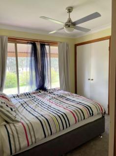  54 Heatherbrae Rd Geurie NSW 2818 $875,000 If a quiet lifestyle is what you are looking for, look no further. This property has everything the whole family could wish for and is set on 2.02 Hectares or roughly 5 acres! Geurie is a delightful village that boasts a primary school, bowling club, Pub, Café, Garage, and general store and is just 17 minutes to Wellington and 21 minutes to Dubbo. Not only does the house provide all the comforts a home needs there is a special surprise for the man of the house. The shed he as always dreamed of…a massive 12m x 9m shed that boasts sizelation on roof and walls…that will keep the weather at bay no matter what the season is but wait there is more… 3 metre roller doors x 2 allowing you to get the motorhome or caravan inside with ease along with 3 whirly birds in the roof to remove the heat. The entertainment area runs the entire length of the house and is screened off to keep the family safe from pesky mosquitoes and other bugs. This area also makes a perfect play area for the kids if it’s either too hot outside or raining. There is a large carport which can easily house 4 large cars and a shed for keeping the ride on mower and other garden needs out of the weather. Inside the home is enough family space to enable Mum and Dad to have their sanctuary in the main lounge and the kids to have their own space in the family room. The dining room is conveniently located off the family kitchen making mealtimes a dream. There are 4 bedrooms, all with built-in robes and the master has an ensuite. The main bathroom is a 3-way bathroom, and the bath is so deep it will be perfect for soaking after those long days at work or just for the sake of it. Outside there are 3 fenced paddocks, established trees, garden beds and a well-maintained driveway leading to the house. 