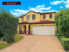  19 Finschhafen St Holsworthy NSW 2173 $1,099,000 This lovely residence offers the perfect entry into the suburb, large living areas, as well as an impressive outdoor area including beautiful landscaped gardens, making you feel that you are in your own private oasis Features include : • Large lounge area • Timber kitchen with bay window • Gas cooking and granite benchtops • Dining area • Laundry with outdoor access • Powder room down stairs • Double garage with remote control doors • Amazing landscaped gardens • Undercover patio area • Master bedroom with walk in robe and ensuite • 2 bedrooms with built in robes • Study area or 4th bedroom • Ducted air conditioning Located minutes away from Wattle Grove Shopping Village, local schools, public transport, Holsworthy Station and M5 Motor way 