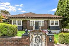  1 Meakem Street Hurstville NSW 2220 First time offered in 50yrs, a great opportunity presents to purchase this gorgeous full brick federation home. "Tyrone" has been beautifully restored and maintained so it is sure to impress as you enter the formal entry then take in all the stunning period features through-out. The property is surrounded by beautiful landscaped gardens and has a north facing low maintenance backyard with under cover alfresco dining area that's great for entertaining. Located in the prized enclave of O'Brien's Estate, a position that offers a lifestyle of convenience so close to Hurstville CBD, train station and high performing schools. Complimented by the following features: 3-4 classic bedrooms full of natural light Bright kitchen with stainless steel appliances including fridge and dishwasher Beautiful dining and lounge areas Tiled bathroom true to this period home High ornate ceilings, magnificent stained glass, bay windows, fireplace, timber floors Undercover entertaining area plus separate workshop/study room and laundry Low maintenance paved yard, garden shed Lock up garage plus carport With-in walking distance to Arrowsmith Park The true value of this home is within its historic past and unique heritage. Truly this is a must to inspect. 