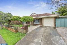  24 Holmeswood Court Para Hills West SA 5096 $575,000 - $625,000 Beautifully located in a quiet no-through road within a short walk of local schools and parks, this classic early 1990's four bedroom home has a warm and friendly feel. Displaying an attractive street presence with well-kept gardens full of colour, large, light-filled rooms in soft, neutral colours contribute to a fresh and inviting ambience. Thoughtful design provides quiet sleeping zones away from spacious living areas leading to covered outdoor entertaining. A drive-through carport with auto roller door is certainly handy, with plenty of undercover space to suit your family's needs. While ducted evaporative air conditioning keeps the whole house cool and the ducted gas heating the whole house warm, the lovely master bedroom also features a ceiling fan along with an ensuite and a walk-in robe. Three further bedrooms enjoy luxurious carpets and are serviced by a central three-way bathroom - the perfect design for busy families. This property boasts large living areas ideal for hosting friends and family. A well designed kitchen oversees the family room encompassing spacious living and dining zones. Equipped with a 900mm near new Fisher and Paykel gas cooktop/oven, rangehood, breakfast bar and walk-in pantry, this kitchen has all the ingredients you need to create inspired family meals. Key features include: -A well maintained 550sqm block (approx) with established gardens -Ducted air conditioning and Heating -Reverse Cycle Split Air conditioning in main living -large formal lounge with plush carpets -Built-in robes to two bedrooms, walk-in robe to the master bedroom -Easy-care tiled flooring in the open plan living space -Neutral family bathroom with separate toilet, bath plus shower -Garden shed -Walking distance from Para Hills West Primary School and Para Hills High School -Walk to bus stops, local park and shops 