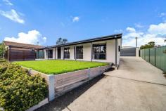  148 Heagney Crescent Chisholm ACT 2905 $839,000 Perfectly placed on a 776sqm block in the heart of Chisholm is this three bedroom two bathroom home. Beautifully renovated inside and out, this is a great find for a family or astute investor seeking a quality long-term investment. The interior features generous living areas and a stunning new kitchen with a waterfall island bench, integrated oven, induction cooktop, and superb cabinetry. Perfect for entertaining, the adjoining family room flows out to a large covered outdoor area with pull-down screens for shade and privacy, and ceiling fans and heaters for added comfort. All three bedrooms are freshly carpeted, and both the ensuite and main bathroom have been stylishly renovated with quality fixtures and fittings. Working from home will never be an issue again thanks to the detached rumpus room fitting with reverse cycle heating and cooling and cabled network port which is perfect for use as a home office or creative studio. There are an abundance of parks and playgrounds within walking distance, while Calwell shops, Erindale centre, Woden, and Tuggeranong are all just a short drive away. Features: 776sqm block Easy care gardens Living room with new carpet Beautifully renovated kitchen with stone benchtops, stunning cabinetry Central heating and cooling Family room opens to a large outdoor entertaining area Main bedroom with WIR and renovated ensuite Two additional bedrooms with built-in robes Renovated main bathroom Renovated laundry Large covered outdoor entertaining area with privacy screens, ceiling fans and heaters Grassed backyard Detached rumpus or home office with A/C and network port (approx. 25sqm) Oversized double garage with automatic roller door 
