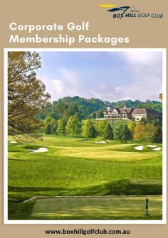  If you have been seeking a place to take out  corporate golf membership packages ,  look no further than Box Hill Golf Club. We would love you to reach down and have a hit with us. As the leading range of golf clubs, we offer various golf membership categories available for those wanting to enjoy great golfing facilities 3 km from Blackburn. Twilight social golf and six-month provisional golf memberships are available for those wishing to join us on a trial basis. For more information, come to Box Hill Golf Club today. 