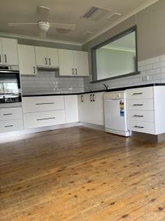  18 Obley St Yeoval NSW 2868 $435,000  This beautiful home is not what you expect looking at it from the outside. It is roomy and has many features set on a large 2023 M2 block o 3 Bedrooms, 2 with large built-in robes and all with ceiling fans. Two of the bedrooms have split systems o Formal lounge o Large Family room with a split system and ceiling fan. Picture window overlooking back yard and double glass sliding doors to the back deck o The kitchen features an oven with a real grill, 2 door dishwasher, large storage drawers, microwave nook, ceiling fan, ceiling exhaust, and a range hood o The dining room is off to the side of the kitchen with polished timber floors o 3-way bathroom with large vanity, deep bath, shower stall, and Toilet o Carpet in Bedrooms and formal lounge and Family room o The back deck is the feature of this property with ceiling fans and plenty of room to party. o Garage with electricity, room for 2 small cars lengthwise and a carport. o Two large water tanks 