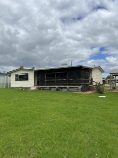  18 Obley St Yeoval NSW 2868 $435,000  This beautiful home is not what you expect looking at it from the outside. It is roomy and has many features set on a large 2023 M2 block o 3 Bedrooms, 2 with large built-in robes and all with ceiling fans. Two of the bedrooms have split systems o Formal lounge o Large Family room with a split system and ceiling fan. Picture window overlooking back yard and double glass sliding doors to the back deck o The kitchen features an oven with a real grill, 2 door dishwasher, large storage drawers, microwave nook, ceiling fan, ceiling exhaust, and a range hood o The dining room is off to the side of the kitchen with polished timber floors o 3-way bathroom with large vanity, deep bath, shower stall, and Toilet o Carpet in Bedrooms and formal lounge and Family room o The back deck is the feature of this property with ceiling fans and plenty of room to party. o Garage with electricity, room for 2 small cars lengthwise and a carport. o Two large water tanks 