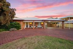  205 Hare St West Lamington WA 6430 $850,000 This modern brick & iron home boasts a formal lounge and dining room with a large open plan kitchen, family dining & living area. Generous master bedroom with WIR & ensuite shower, vanity & WC, plus 4 extra spacious bedrooms with BIRs, and a separate study with built-in desk. Neat sunny laundry room with adjoining WC. Main bathroom features a spa bath, shower & vanity and separate WC. Spacious granny flat offers open plan living with kitchenette & bathroom ideal for a guest room or indoor entertainment area. The ideas are endless … If you love entertaining, your guests will certainly relax under the large covered outdoor patio overlooking the luscious green grass and fully fenced, sparkling below ground pool. Some features include: • Granny flat with kitchenette & bathroom • Below ground pool, fully fenced • Powered 5m x 4m (approx.) garden shed with roller door • Fishpond/aviary • 3 Covered carports + extra parking • Electric gate access at front • Gas heating • Solar hot water system • 1380sqm (approx.) block 