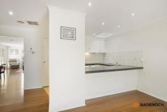  Unit 12/121 Crisp Cct Eastern Valley Gardens Bruce ACT 2617 This beautifully presented 3 bedroom ensuite townhouse is located in a tightly held pocket of the established area of Crisp Circuit, Bruce. The versatile layout and single level design lends itself to downsizers, couples and young families alike. The spacious living and dining area is located to the front of the home, filled with plenty of natural light, flowing into the additional family area adjacent to the kitchen and direct access to the back deck perfect for extending your living outdoors amongst the established gardens. The main bedroom features a walk through robe and ensuite and is located separate from the remaining bedroom, located off the front living area. The remaining two bedrooms boast built-in robes and are located central to the main bathroom and separate toilet. The main bathroom and ensuite are renovated, as an added bonus! Some further creature comforts include ducted heating, ducted cooling, reverse cycle split system in the family room, a spacious laundry, extra linen closet and double garage with internal access. Situated in the lovely area of Bruce, a suburb where many of Canberra’s best features are within close reach. Including the close proximity to the Belconnen Town centre which features a wide variety of shops, restaurants and cafes, as well as government buildings and the beautiful Lake Ginninderra. You are also just minutes away from the Australian Institute of Sport, CISAC, Calvary Hospital, University of Canberra & Australian National University plus sports clubs & multiple schools and colleges. Also centrally located to major arterial roads easily connecting Bruce to the rest of Canberra. Quality features include: Single level design 3 bedroom ensuite townhouse Bamboo flooring throughout Plantation shutters Ducted heating Ducted cooling Reverse cycle split system to family room Master bedroom with walk-through robe and ensuite Built-in robes to bedrooms 2 & 3 Spacious living and dining area Additional family area adjacent to kitchen Kitchen boasts large pantry, granite bench tops and quality Bosch appliances Separate laundry with direct outdoor access Beautiful established gardens Double garage with internal access Prime Bruce location 