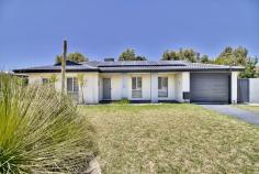  28 Concordia Way Rockingham WA 6168 $439,000 Here is a great opportunity to secure yourself a sturdy three bedroom, one bathroom home set on a 699 sqm block complete with lovely pool, gabled patio and a bonus fully enclosed patio area - allowing plenty of space to entertain or just chill out. On entering the property you will be greeted with light and bright décor, wood flooring in main living areas, an updated laundry and bathroom.  The kitchen has ample cupboards and bench space and overlooks the patio and pool area - perfect for keeping an eye on the family.  Keep cool with the ducted evaporative air conditioning - split system in the lounge.  The outdoor area is low maintenance, paved and has artificial turf - so you will not be a slave to the garden and can benefit from the inviting pool, what better way to idle away these hot summer days. - Well appointed kitchen with ample cupboards, including overhead cupboards - Updated laundry and main bathroom - Light and bright interior décor - Two toilets - Ducted evaporative air conditioning - Split system in lounge - Wooden flooring in main living areas - Security screens to doors and windows at front of property - Large gabled patio overlooking attractive pool area - Huge, enclosed patio area with French doors leading out to the pool and access to the garage - Lovely inground pool, complete with shade sail - Easy care, low maintenance backyard with artificial turf and attractive paved areas - Mature trees in backyard  - Side access via gate - Close to shops, schools, local amenities, and public transport You are always welcome to contact Lee Murray or any of his team if you would like further information regarding this property or would like to organize a personal inspection outside of the home open. 