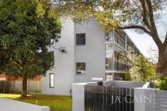  14/69 Carroll Crescent Glen Iris VIC 3146 $407,500 Occupying a sun filled position within a quality complex, this top floor residence boasts enviable outlooks with north-west light and an interior of new oak floorboards, new carpets whilst the spacious floorplan has been freshly painted. Entrance hallway leads to lounge and dining room that opens onto balcony and views over Gardiner Park. Galley style kitchen with large open servery to dining, enjoys a new cooktop and plenty of cupboard space. Two double bedrooms both with built in robes are accompanied by main bathroom that includes laundry facilities. Ground level car space provides further practicality. Backing onto Gardiner Park and nearby Gardiner train station, this truly convenient position also allows easy access to Malvern Road cafes and restaurants, Camberwell Junction, Burke Road tram and Monash freeway. Impeccable in condition, this is an ideal residence to occupy, rent out or invest in for an affluent future. 