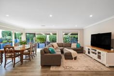  7 Stringybark Cl Terrigal NSW 2260 Advantaged by a highly prized location in one of Terrigal’s most established and sought-after neighbourhoods, is this expansive family residence. Impeccably presented and offering an irresistible blend of elegance and contemporary style. Enhanced by generous living domains, gourmet kitchen, landscaped gardens and superb outdoor entertaining. This home provides the perfect family lifestyle! – Immaculately presented family home, sun-drenched 628sqm allotment. – Updated interiors including flooring, paint and blinds throughout. – Neutral colour palette; elegant contemporary style, new ducted air conditioning. – Gourmet kitchen with stone counters, Smeg appliances, gas cooking. – Large open plan living and dining, additional oversized causal living. – Master bedroom with ensuite and walk in robe, air conditioned. – Three additional spacious bedrooms, all with ceiling fans and robes. – Superb built-in study/office area, ideal for working from home or kids. – Large undercover entertaining area, fully fenced yard perfect for kids and pets. – Large double lock up garage with room for storage or work bench. – Superbly designed with storage throughout including under house. With a north facing backyard and located in a friendly cul-de-sac street, this home truly has it all, including being only moments to a variety of sought-after schools, the popular Erina Fair shopping precinct, public transport and minutes to an array of pristine beach!  