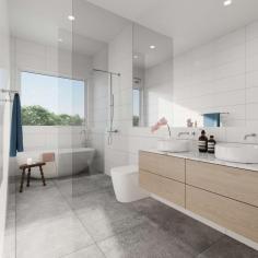  8/138-142 Kembla Street Wollongong NSW 2500 $1,985,000 The Oasis is setting a new benchmark for high-end coastal living. Located in the heart of Wollongong, these Torrens-titled homes celebrate architectural design with an uncompromising vision that is bespoke in every detail. A serene sanctuary, the Oasis offers everything you could ever dream of when choosing a place to call home. The Oasis features soaring high ceilings, oak timber flooring and a crisp, coastal palette providing a timeless backdrop for you to create your dream home. This two-storey residence boasts a private internal lift, open plan lounge and dining room with a private courtyard, plus an alfresco outdoor area and secure double garage. Velux Electronic Skylights bathe both upstairs bathrooms in natural sunlight, continuing that air of grandeur, so apparent throughout this serene sanctuary. The state-of-the-art kitchen boasts endless storage, a huge centre island with a built-in breakfast bar, custom cabinetry, top-of-the-range appliances, stone benchtops and, yes, a butler's pantry…every cook's delight. Nestled between the pristine shorelines of South Beach and the CBD, this spectacular development of cluster homes is set to become one of Wollongong's most sought-after addresses. The good life is just waiting to be discovered with incredible cafes and restaurants, iconic beaches, first-class shopping, and the Wollongong Golf Club all conveniently located within walking distance. Features: High-quality internal 4-person lift Remote alarm and audio visual intercom- Ducted reverse cycle air conditioning Electronic skylights with self-closing sensors in main bathroom and ensuite Heated floors in main bathroom and ensuite Top-of-the-range appliances Designer showcase staircase Higher ceilings throughout, with upper levels featuring high raked features High-level commercial grade glazing and window frames 