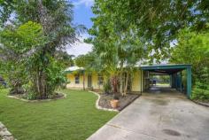 32 Wulagi Crescent Wulagi NT 0812 $475,000 This popular Barclay-style home will delight with a charming wrap-around verandah plus a covered entertainer's patio and in-ground spa in a private garden setting. Generous living and dining areas join an updated kitchen, and three good-sized bedrooms will easily accommodate the young family. You'll also love this convenient location that's walking distance to Wulagi Primary School and Sanderson Middle School, and just five minutes to Casuarina Square. Large living room and adjoining dining area with access to patio Updated kitchen with electric cooking and servery window/bar Huge wrap-around verandah provides ample alfresco living space Well-presented original main bathroom with bath and shower Built-in robes to good-sized master, second and third bedrooms Well-equipped internal laundry with storage and verandah access 3m x 2.8m garden shed/workshop at rear with semi-enclosed annex Fenced in-ground spa under pergola; large rear lawn in backyard Lush, established perimeter gardens create excellent privacy Long front carport provides covered parking for three cars Low-maintenance ground-level living is a breeze in this well-presented three-bedroom home that's ideal for the active family with a large backyard and plenty of covered alfresco living and entertaining space. This charming ground-level home is set well back from the street with lush, established front gardens and a driveway connecting into the long side carport that can accommodate up to three cars. Enter via the front verandah and into the main living room that flows through to a separate dining area with access to the covered patio and fenced in-ground spa. The separate kitchen has been updated with new cabinetry, and features a servery window and bar into the dining area. A hallway off the entry/living space connects to the three bedrooms, main bathroom and separate laundry. There are built-in robes to all three bedrooms; the original main bathroom features a separate bath and laundry; there is a built-in linen cupboard to the hallway; and the internal laundry opens to the rear verandah. The home is tiled throughout for fresh modern living, and air conditioning units to the living room and all three bedrooms. 