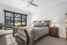  111 Blue Mount Rd Trentham VIC 3458 $1,650,000 Take much desired Blue Mount Road to the edge of the Wombat State Forest, and you will find this light filled, contemporary home loaded with options for its next owner. Set on 4.3 acres of low density residential zoned land mere minutes to the Trentham town centre, this property will provide loads of room for the kids to thrive, offer an opportunity to keep horses or other livestock or perhaps further develop the land holding (subject to STCA). The circular Tuscan stone driveway creates a sense of arrival as you approach this modern recycled brick home, which has been thoughtfully built to enjoy the very best of country living all year round. Enter via the portico double doors to a spacious entry hall, providing glimpses of the forest beyond. A functional floor plan features 3 generous sized bedrooms – the master with ensuite and walk in robe, the further two with BIR's and all featuring quality carpet and stainless steel ceiling fans for comfort. A potential fourth bedroom or work from home office is located at the front of the home. The central bathroom is made for family living and includes a bath, generous shower and heat lamp lighting adjacent to the separate toilet. The busy hub of this home features a gourmet kitchen complete with Smeg and Bosch appliances; and clever use of the large walk in pantry that hides the fridge from view and incorporates plenty of storage. The adjoining dining and living areas are light and bright thanks to large format windows providing green garden views and the vinyl timber floors add contemporary country charm alongside clever use of recycled brick and feature combustion wood heater. This property dials up the entertaining energy with a large rear, covered alfresco area complete with café blinds. Imagine entertaining all your family and friends, with the majestic eucalypts of the forest as your backdrop. There are multiple seating zones, a wall bracket to hook the TV into and a spa! Great memories will be made here. The thoughtful amenity of this property extends to the exterior, with an enormous dam which includes an irrigation pump and taps to water the gardens and livestock, a fully fenced and gated rear garden perfect for keeping kids and pets safe, a large paddock designed for grazing animals – horses, sheep or goats, together with chook enclosure for your feathered friends and complementary shedding for wood or hay. All of this is set amongst low maintenance gardens which include photinia hedging, established maples and native grasses. It is rare to find such a large parcel of land within walking distance to the café culture and retail precinct of Trentham This is the lifestyle property you've been dreaming of - imagine enjoying the solitude and space this property offers without forgoing your first coffee of the day amongst the thriving Trentham community. Trentham is an easy 90 minute drive from Melbourne, located on the Great Dividing Range and only a 15 minute trip to the neighbouring towns of Daylesford, Kyneton and Woodend. Other property features include: - Full double window / door glazing - Ducted evaporative cooling - Reverse cycle split system heating / cooling - Solar boosted gas HWS - High speed fixed wireless connection - Double garage with internal access to the home - Rainwater tanks – 60,000 litres of drinking water 