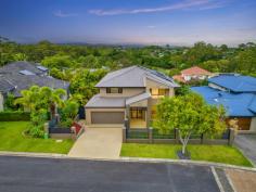  30 Sagitta Place Robina QLD 4226 $1,599,000 Set in a quiet cul-de-sac in the highly sought after Robina estate “The Gallery” is this impressive double storey home boasting a generous functional 37 square floor plan that will provide plenty of room for the entire family. Privacy will not be an issue with living areas both upstairs and down, 5 extra large bedrooms, and the master suite boasting so much space it will make the perfect parents retreat. This property uniquely has dual street frontages with a pedestrian gate onto Lyra Court. Surrounded by beautiful tree lined streets, numerous parks and the Palmer Golf Course, you will be spoiled for choice where to take a leisurely stroll. • Three separate living areas – panoramic hinterland views from the upstairs living • 4 extremely spacious bedrooms upstairs plus a study/5th bedroom downstairs • Two bathrooms plus a separate powder room • Modern open plan kitchen with granite benchtops • Solar heated swimming pool and spa with feature waterfall • Private alfresco entertaining area with built-in BBQ • Ducted air-conditioning throughout, central vacuum system, security system • Double lock-up garaging and additional off-street parking • Quality solar system with 24 panels, 2 gardens sheds • Low maintenance fenced yard with established gardens including fruit trees Conveniently positioned in close proximity to quality schools such as Bond University, Somerset College and All Saints. There are also numerous shopping options available with Robina Town Centre, the Q-Super Centre and Pacific Fair all within a short drive. The hospital, train station and M1 are also easily accessible. 