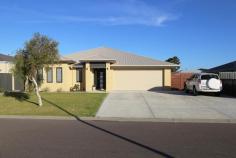  6 Magistrate Drive Castletown WA 6450 $575,000 Crafted to the highest of standards, the sleek design of this four bedroom, two bathroom home depicts the trends of todays living wants. Deluxe kitchen stone benchtops, electric oven, airconditioned open plan living plus separate home theatre room. Main bedroom with walk in robe and ensuite with separate toilet. Remaining bedrooms have mirrored sliding robes. All bedrooms feature double block out roller blinds. Rear access to back yard with concrete drive way. Large yard with patio area, both front and back reticulated. Double Garage under main roof. 