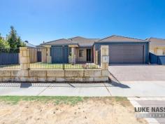 6 Sweets Link Byford WA 6122 $400,000 Welcome to 6 Sweets Link Byford. This wonderful family home has everything a family could want, 4 living area’s including rumpus room – TV / Theatre room – Family room and games room, – Huge bedrooms that the children will love – Split system air- conditioning throughout – Entertaining area plus usable rear and front lawn. The front part of the house can be designated for the children as all guest / children’s bedrooms are located here off the spacious rumpus room and with the TV / Theatre room opposite this is a haven of fun and entertainment for them. Mum and Dad have the luxury to spread out in the rest of the beautiful home. The family, meals and games room are overlooked by the modern centrally located kitchen and the master suite is located at the rear of property behind the games room. This is one of the best floor plans i have come across as the family have space to move, mingle but also can have their own time if needed. Situated within easy walking distance to Marri Grove Primary School, easy access to Thomas Road and Tonkin Highway and a short drive to the coffee shops, Byford Township and Byford Secondary College. Selling features include: Elevated position and secure fully fenced front yard – Eye catching facade – Double remote garage with rear access – Front courtyard – Separate entry – TV / Theatre room – Rumpus room – 3 huge guest bedrooms two with built in and one with walk in robes – Rear master suite with super walk in robe and big ensuite with shower and large corner bath ( WOW ) – Open plan family / meals and vast games room – Central kitchen with large fridge recess with plumbed water, gas cooking, dishwasher recess and breakfast bar – Side patio entertaining area plus rear lawn. Other selling features include: Split system air-conditioning throughout the home – New carpets throughout – Tiled flooring to thoroughfares – Fresh paint throughout – Linen cupboard – Good size laundry – Roller shutters to the front bedroom plus much more. 
