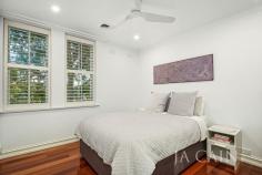  13/6 Balwyn Rd Canterbury VIC 3126 $800,000 - $850,000 Showcasing an interior of quality within desired garden surrounds, a recent refurbishment across an oversized floorplan ensures a lifestyle of elegance and convenience at this exclusive address. This first floor residence faces favourably to the north and boasts optimal outlooks over established cedars from an exceptional vantage point whilst receiving an abundance of natural sunlight in a position sitting perfectly to the rear of a supremely private complex. Upon entry, the wide hallway cleverly differentiates living zones and bedding accommodation and flows to spacious kitchen which is highlighted by granite benchtops, 6 x burner Bosch cooktop/oven, attractive splash back, plenty of storage, additional pantry and open plan informal dining area. Adorned with polished floorboards the open plan living and dining room provide multiple options with sunlit balcony creating an ideal outdoor extension. Master bedroom includes walk in robe with second bedroom enjoying built in robes plus modern main bathroom (separate bath to shower) and additional powder room. Separate laundry and further storage complete the plan. Just some of a long list of features include; ducted heating, split system air conditioning, double brick construction and huge private courtyard which offers an ability for large-scale entertaining or quiet enjoyment in a tranquil setting. The rarest of opportunities to obtain four titles to a residence, courtyard, store room and under cover parking. Ultimate convenience is achieved in this location moments from everything Maling Road has to offer plus local specialty shopping, Canterbury train station and Canterbury gardens. Also, in this family-friendly area is the Anniversary trail and some of Melbourne's premier primary and senior schools. 