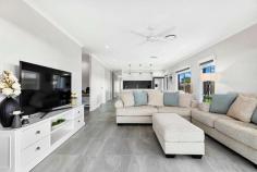  28 Saltair Drive Eli Waters QLD 4655 $699,000 Surrounded by other quality homes in one of Hervey Bay's newest blue-ribbon locations sits this immaculate and spacious home. Step through the doors of 28 Saltair Drive and appreciate the sense of space and style - If you are looking for a home which you can move into and enjoy straight away this home must be inspected. A stunning Hamptons inspired Coral Homes build, this home incorporates the finest inclusions and has been expertly balanced with modern practicality to cater to your family's needs. The warm neutral colour scheme with high ceilings and ample natural lighting gives this home an inviting and relaxed feel and offers a comfortable and enjoyable style of living for the lucky buyer who secures this spectacular home. Features include: Modern, Hamptons style Coral Homes build, completed in 2022 and covered by builder's warranty Stunning kitchen with waterfall stone benchtops, large 90cm electric cooktop, 90cm electric oven, dishwasher, plumbed fridge space and large double pantry Open plan living and dining, opening onto undercover alfresco area via large stacking sliding doors Second formal media room or living space Generous master suite with walk in wardrobe and ensuite featuring double basin vanity with stone benchtops, free standing bath and separate toilet room Built in study nook/ IT hub Two additional bedrooms, both with ceiling fans and mirror door built in wardrobes Family bathroom with stone benchtop and separate toilet Large laundry room with direct external access and additional storage Double attached garage with direct internal and backyard access and automatic lift door High 2.55m ceilings throughout Zoned and ducted air-conditioning with smart tablet control Smart lighting Fully fenced 621m2 allotment with pristine landscaped lawn and gardens Generous side access with room to add a shed or pool Window locks throughout 28 Saltair Drive is only a short drive to all major amenities in a very central location. Yarrilee State School & Xavier Catholic College are both within stones throw and a short drive takes you to the beach and Esplanade. All other major amenities including the private & public hospitals, Stockland Shopping Centre & Hervey Bay Airport are within a 10-minute drive. The local Eli Waters Shopping Centre is just around the corner where you can access Woolworths, BWS, the local butcher and bakery plus much more. 